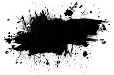 Abstract grunge black distressed texture on white or transparent PNG background. Ideal for photo overlays, vintage designs, digital art, and creative graphics. Premium quality stock image.