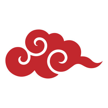 Classic Chinese Red Cloud
