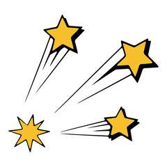 Star Movement Trail Comic