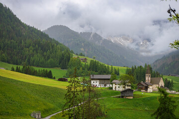 swiss mountain landscape