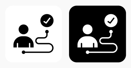 Task Routing black and white icon
