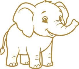 animals outline character drawing for colouring  black and white animal silhouette 