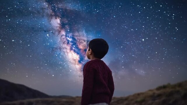 Chill looking at the constellations.