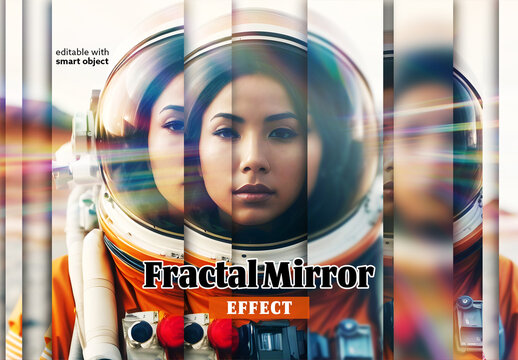 Fractal Mirror Photo Effect