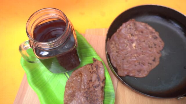Healthy beetroot juice with deep red color, rich in iron, antioxidants, and nitrates, boosting energy, digestion, and overall wellness naturally