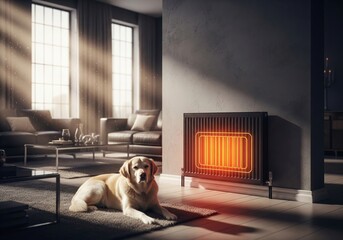 Stylish electric or water radiators and convectors for heating your modern interior home.