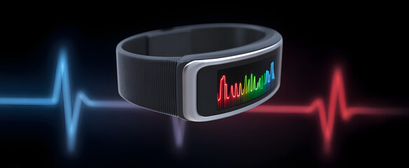 Real-time heartbeat data on fitness wristband fuels motivation and empowers every beat.