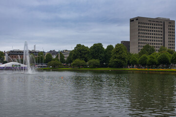 view of  bryggen in bergen