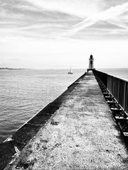 Fototapeta premium pier on the beach