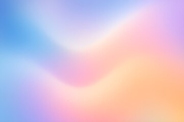 A smooth dreamy abstract background featuring flowing gradient colors, soft blended waves, subtle grain texture, modern minimal style, and gentle glowing atmosphere.