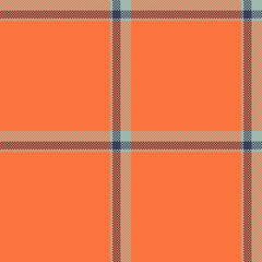 Warm pixelated plaid pattern. Orange and grey create a modern, retro feel. Textile design, background texture, or for fashion  home decor projects.