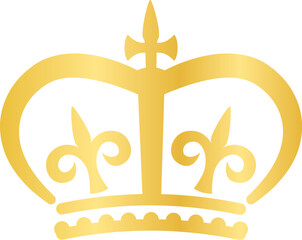 Golden crown symbolizing monarchy and royal authority