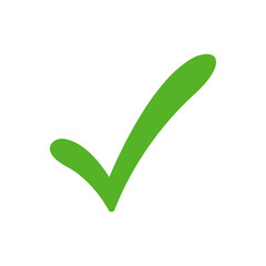 Check mark icon vector design