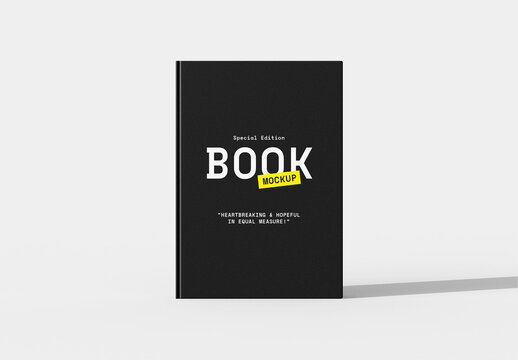 Hard Cover Book Mockup