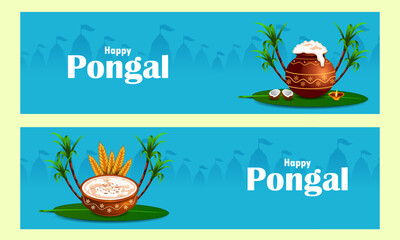 Happy Pongal holiday religious festival celebration background