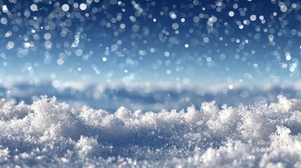 Obraz premium New year's day calmness powder blue sky atmospheric image serene environment soft glow concept