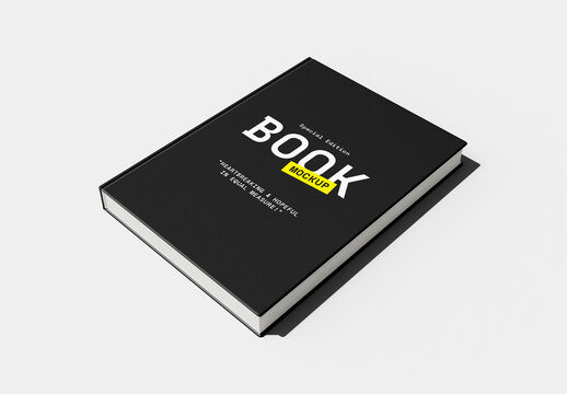 Angled View Book Mockup