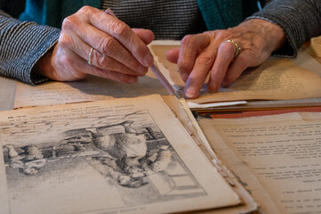 restoring old valuable paper