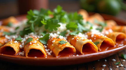 Mexican Cuisine Styled with Warm Bokeh
