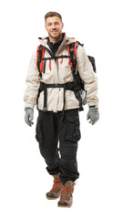 PNG Outdoor enthusiast ready adventure