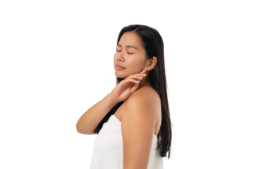 Daily spa treatments boost beauty and health, isolated, PNG