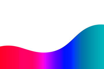 A vibrant gradient wave suggesting growth and creativity against black