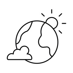  Earth Globe Vector icon which can easily modify or edit