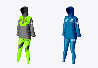 Quick-drying Women Suit Mockup