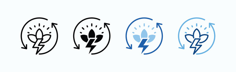 Revival Icon Sheet Multiple Style Collection Isolated Vector