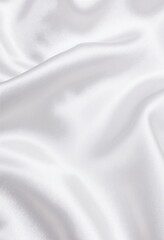 Obraz premium Pure white silk texture