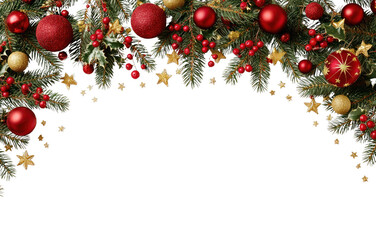 Naklejka premium PNG Festive Christmas holiday decoration