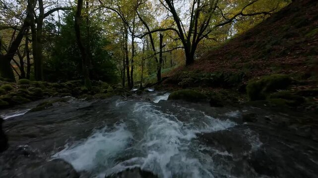 Snowdonia FPV: Creek Stream Flight to Llyn Cau Lake
