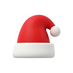 3D Santa hat icon