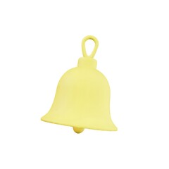 3D Christmas bell icon