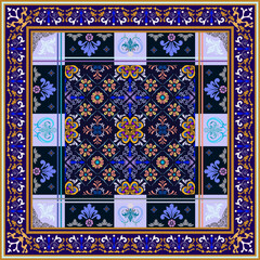 Cozy wool carpets and bath rugs. Decorative floor mats with various shapes and textures,Traditional woven floor rugs, geometric pattern, abstract ornament. Retro interior decor lying,