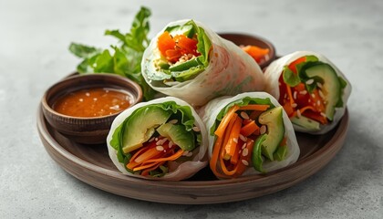 fresh vegetable rolls