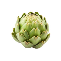 Fototapeta premium Artichoke on Black Background