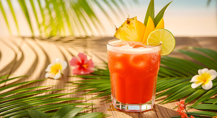 Tropical Juice Bottles
