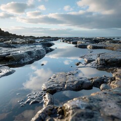 rocks in the sea