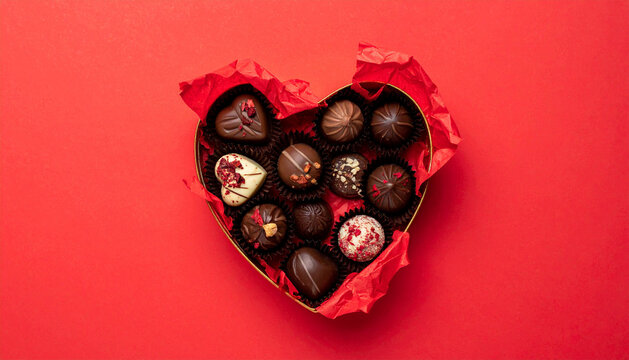 delicious and sweet chocolates perfect for valentines day