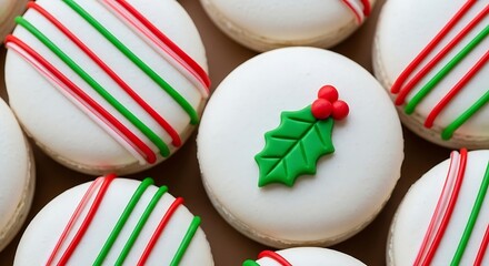Decorated cookies festive treats for holiday celebrations