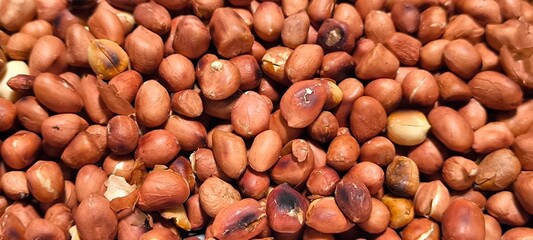 Roasted peanuts as a food ingredient