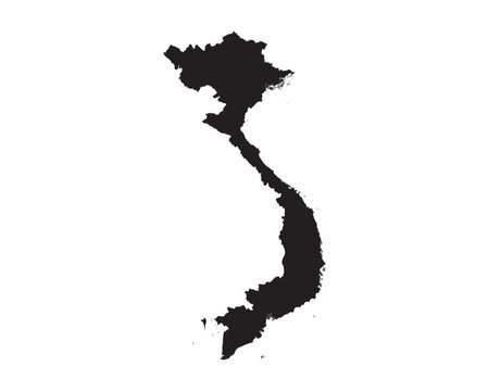 Vietnam map vector