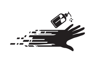 Protecting hands with sanitizer for health and hygiene, a clean hand washes away your worries, stay safe with proper sanitation practices, essential for well being and care