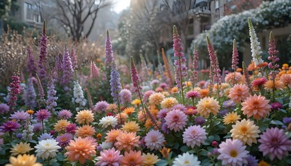the best flowering plants in a colourfull winter garden