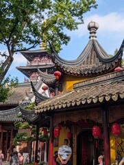 Naklejka premium chinese temple in china