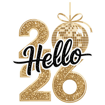 Happy New Year 2026 Png