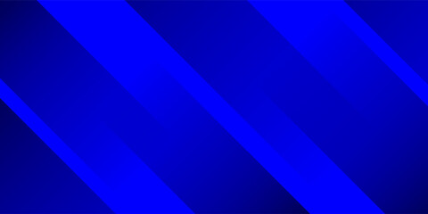 Blue diagonal geometric overlay layer background with lines pattern. Abstract Diagonal rectangle shape graphic elements. Modern banner backdrop template design with space for text. Vector illustration