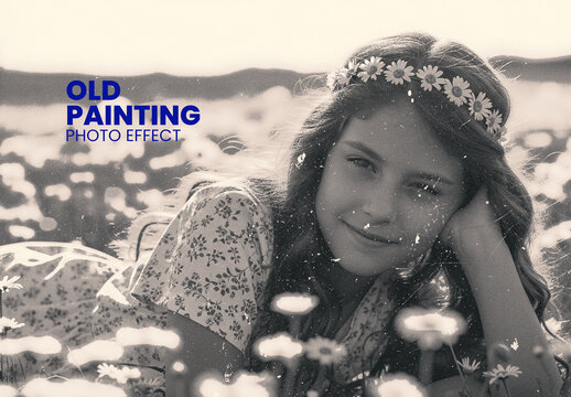 Old painting Photo Effect