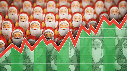 Steigender Schokoladenkonsum zu Weihnachten